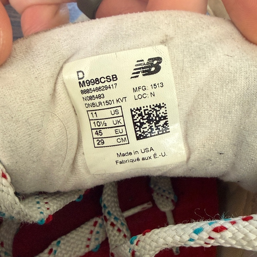 New Balance 998 Connoisseur Summer 11.5 (Made in USA) - Picture 2 of 6